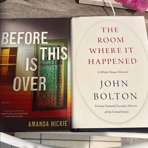 Before This Is Over and The Room Where It Happened Books